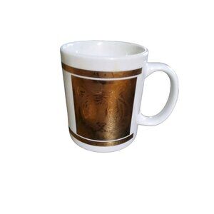 vintage linyi silver pheonix siegfried & roy gold mirage las vegas souviner mug